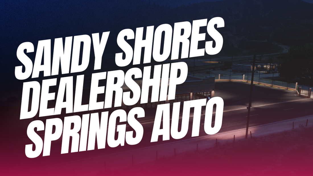 Sandy Shores Dealership Springs Auto + Hidden casino - MLO