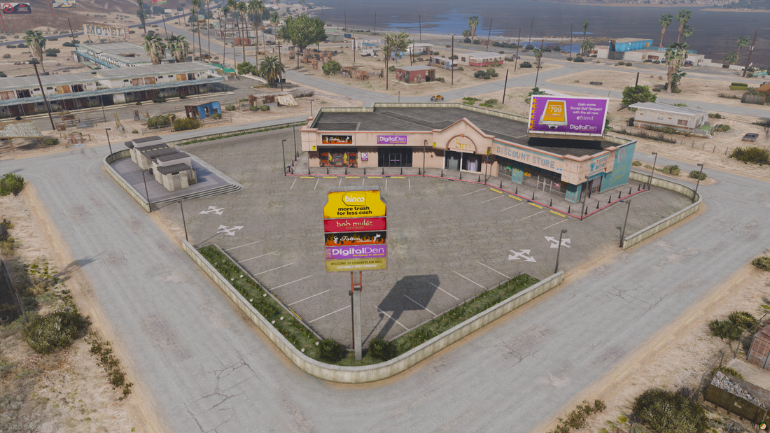 Sandy Shores Stores + Hidden Drug Lab - MLO
