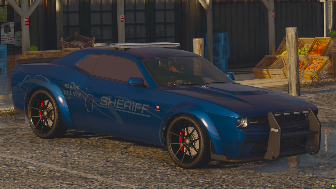 Marked/Patrol Police Gauntlet