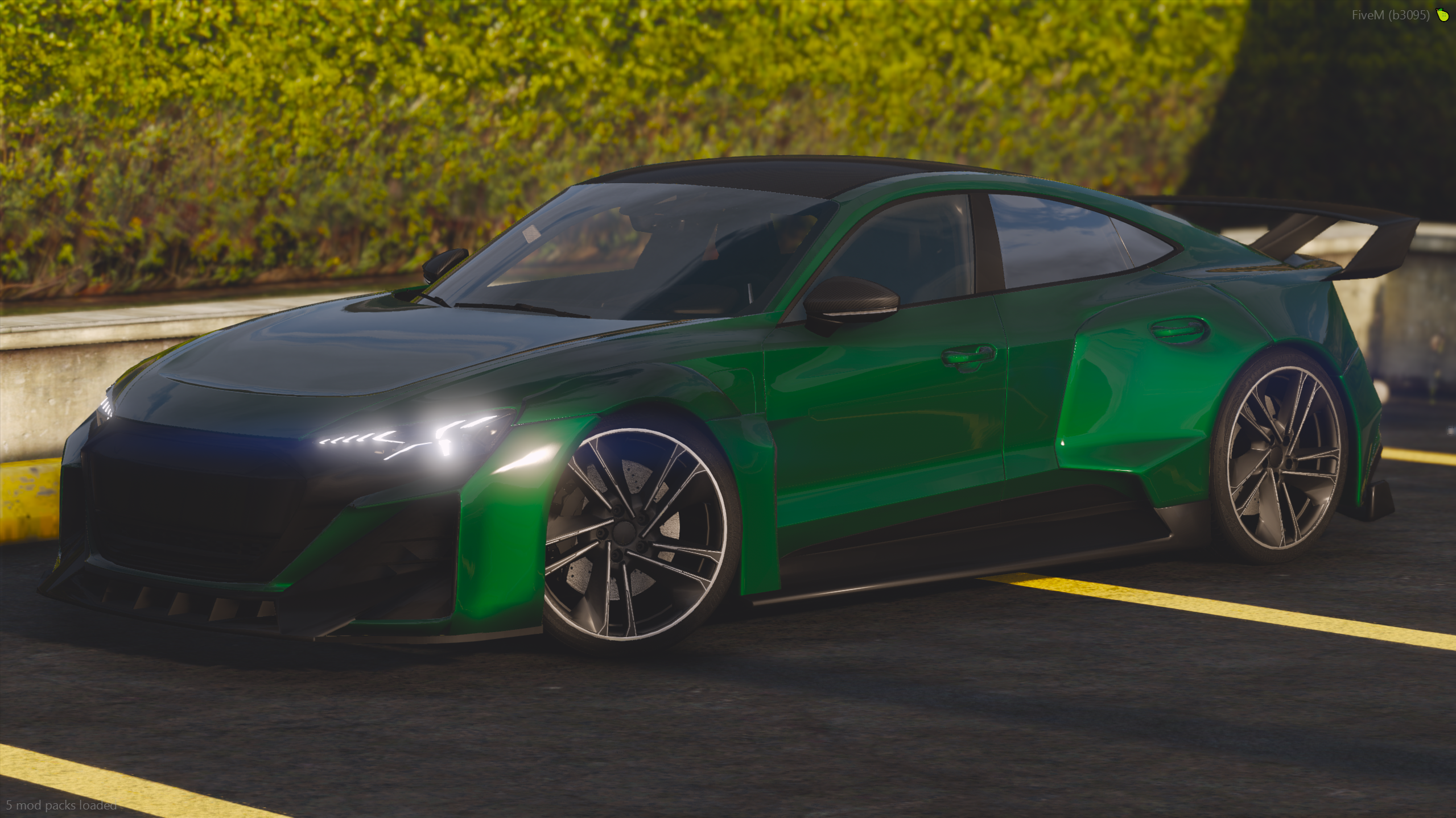 2022 Generic electric sports car widebody