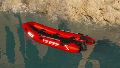 Small Water Rescue Boat