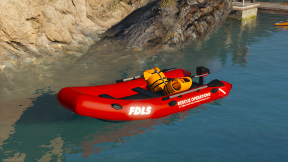 Small Water Rescue Boat