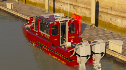 Fire Rescue Boat (NO TRAILER)