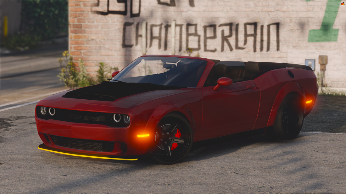 2020 Generic Convertible Muscle Car