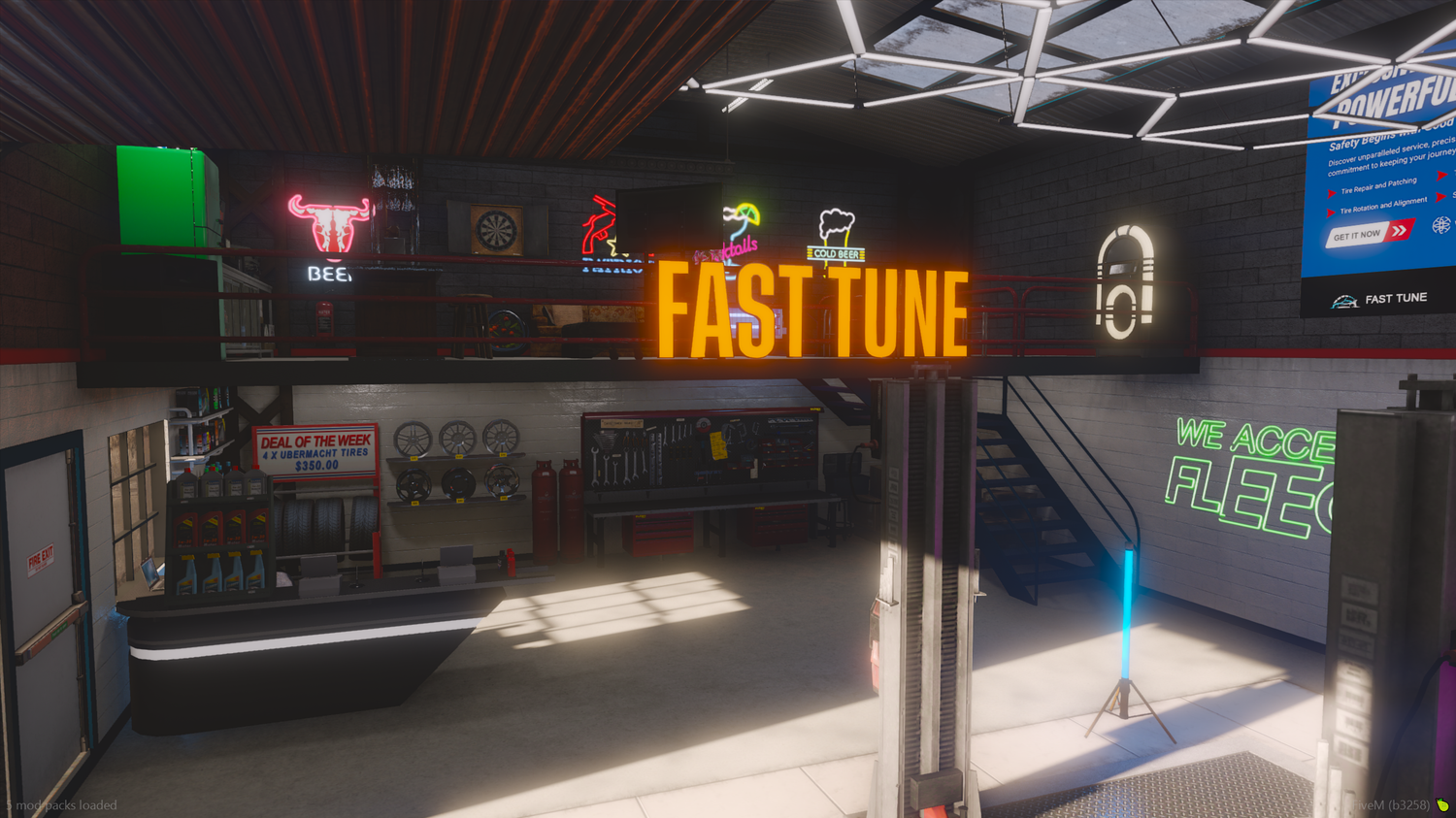 Sandy Shores Fast Tune Mechanic Garage - MLO