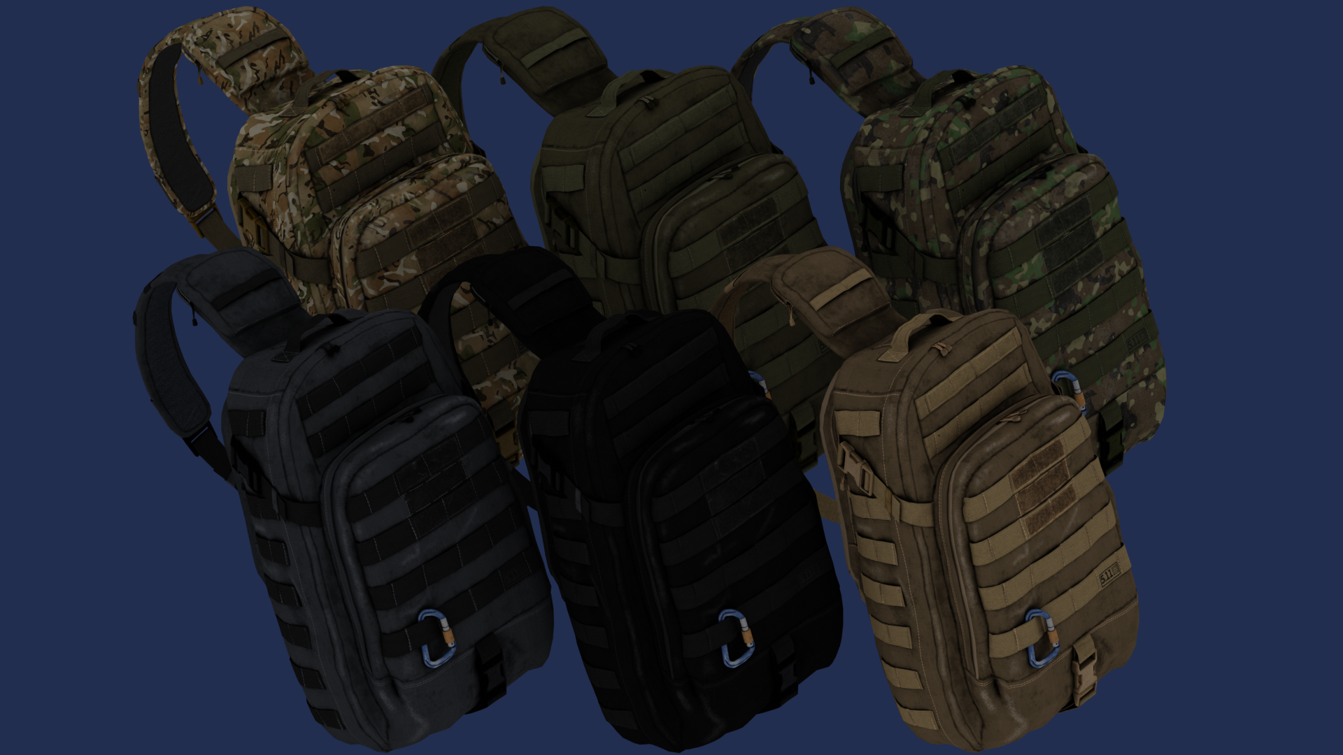 Moab Backpack (Male &amp; Female)(FiveM &amp; SP)