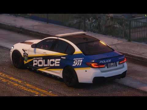 2022 Generic Police Sedan Sports Car