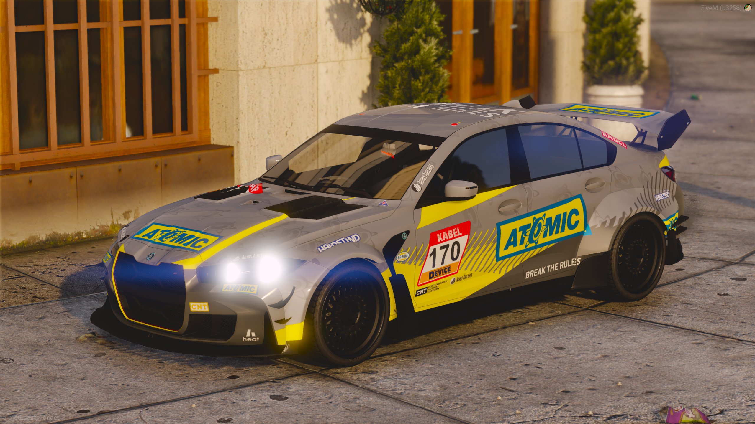 Lore Civilian Sentinel 5 GTS Custom Widebody (100+ Tuning)