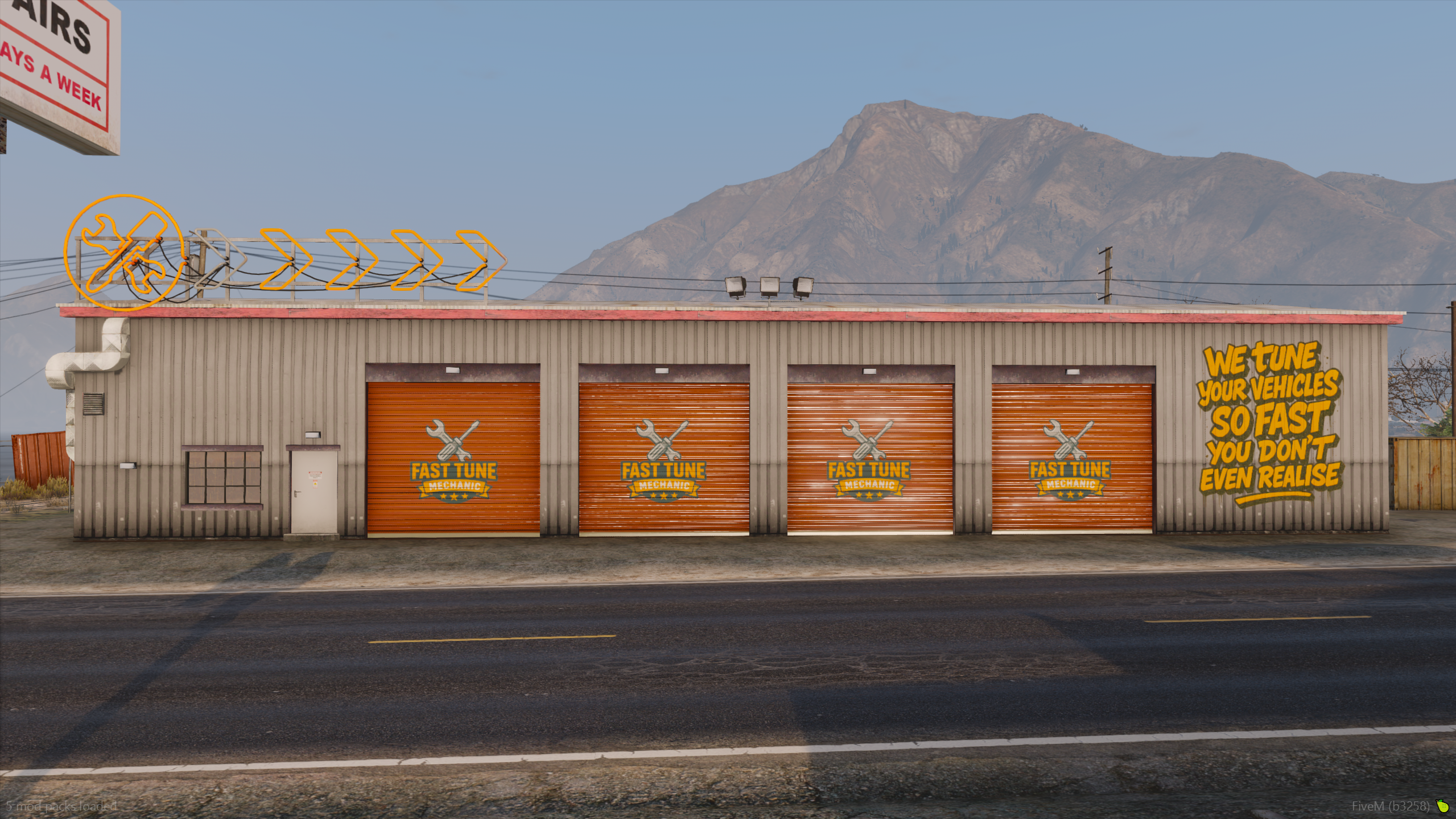 Sandy Shores Fast Tune Mechanic Garage - MLO