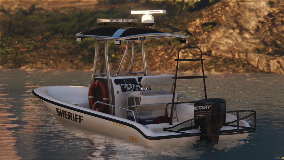 Generic Police Boat