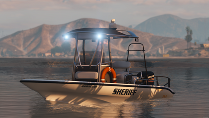 Generic Police Boat