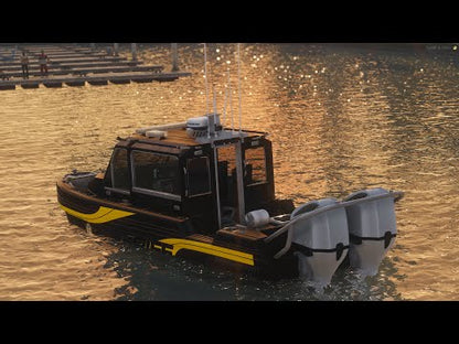 Police Rescue Boat (NO TRAILER)