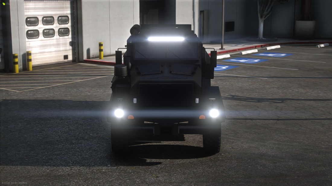 Police S.W.A.T 6x6 mrap