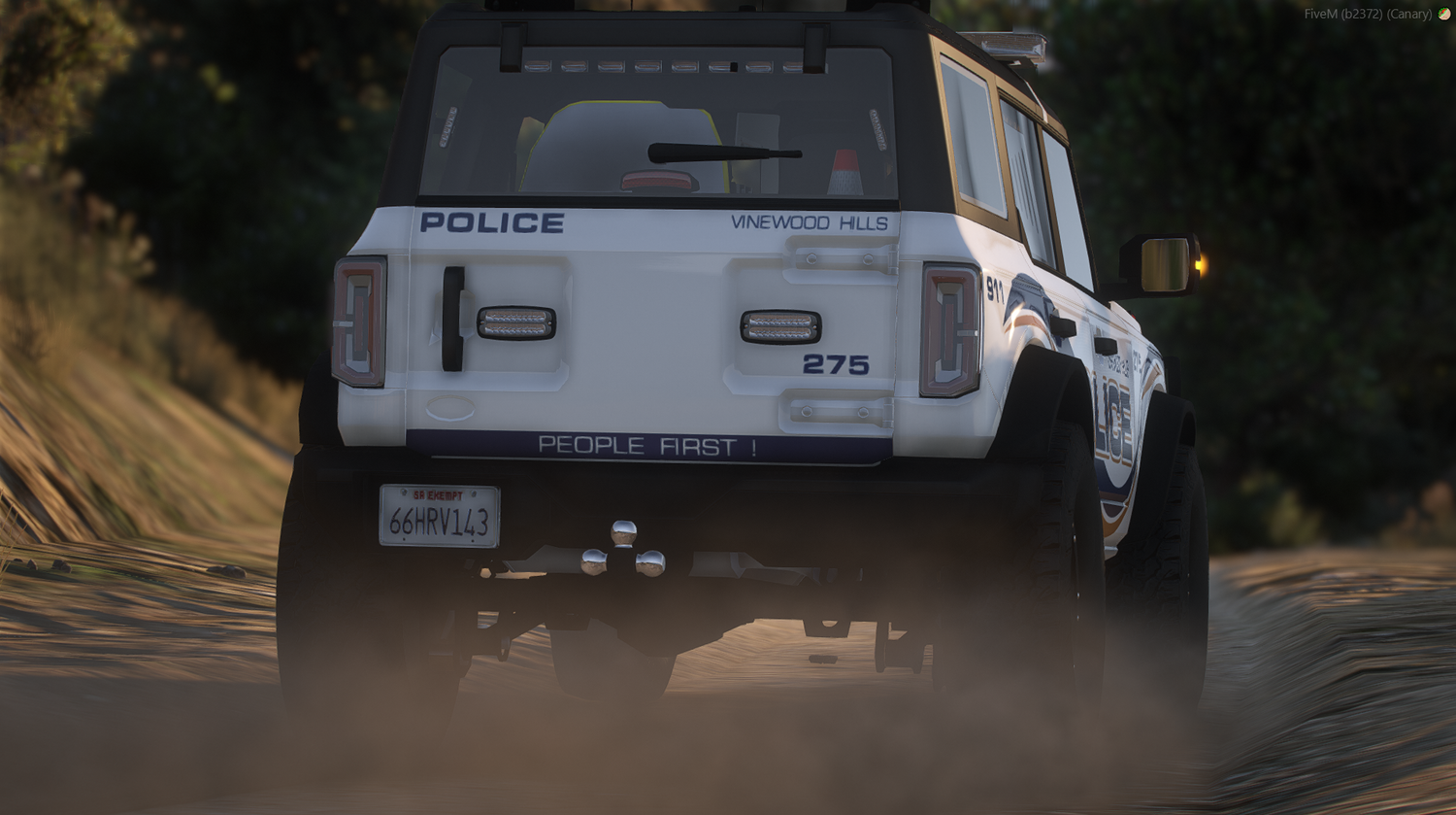 2021 Generic Police off-road vehicle