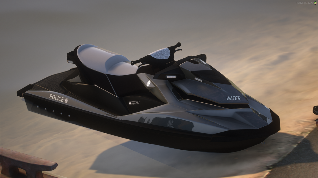 Police Jetski + Trailer