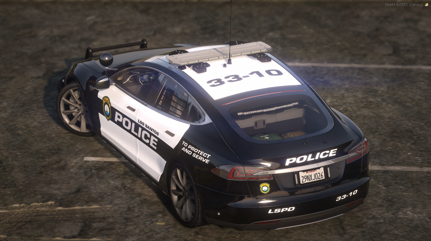 2016 Police Generic Electric Sports vehicle