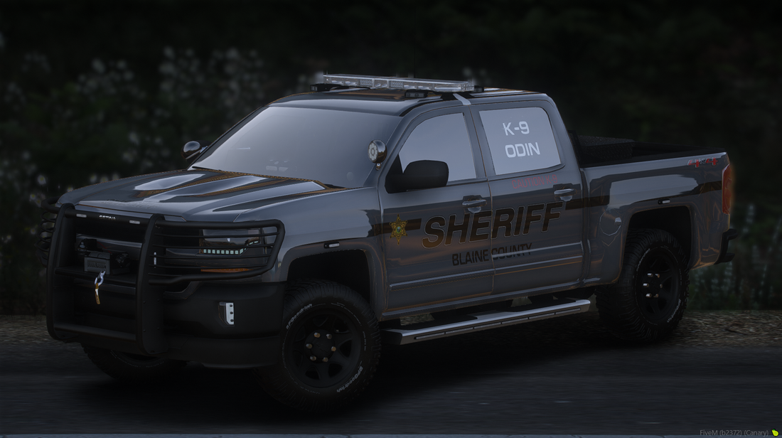 2017 Generic K-9 truck
